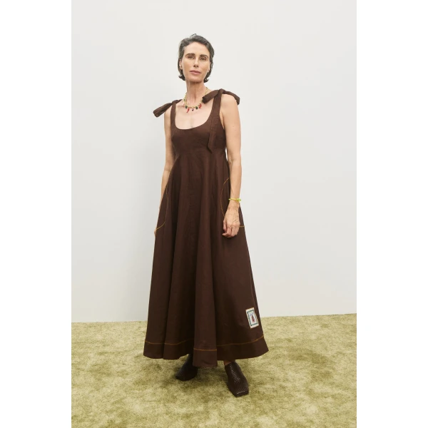 Alemais Contemporary Wardrobe Dress_Sd Montie Shirtdress — designer powerwear from Luxury Shoes 