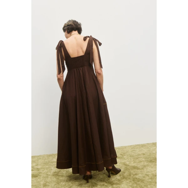 Alemais Contemporary Wardrobe Dress_Sd Montie Shirtdress — designer powerwear from Luxury Shoes 
