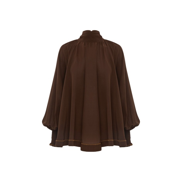 Alemais Contemporary Wardrobe Top Vito Blouse — designer powerwear from Luxury Shoes 