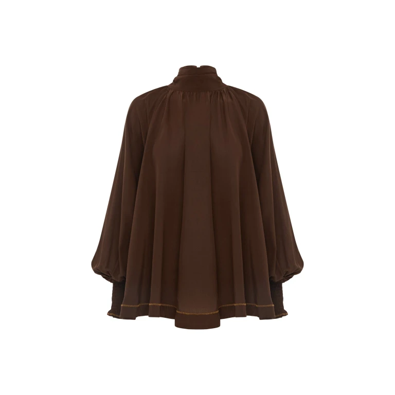 Alemais Contemporary Wardrobe Top Vito Blouse — designer powerwear from Luxury Shoes 
