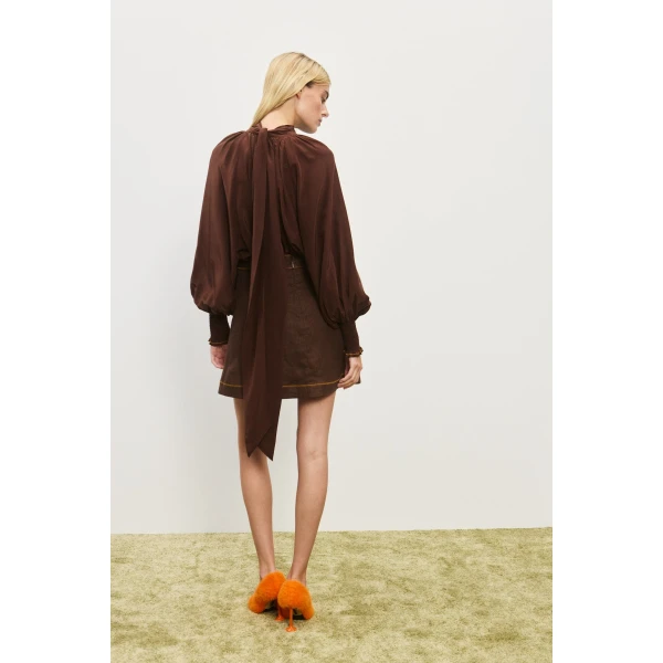Alemais Contemporary Wardrobe Skirt Vito Skirt — designer powerwear from Luxury Shoes 