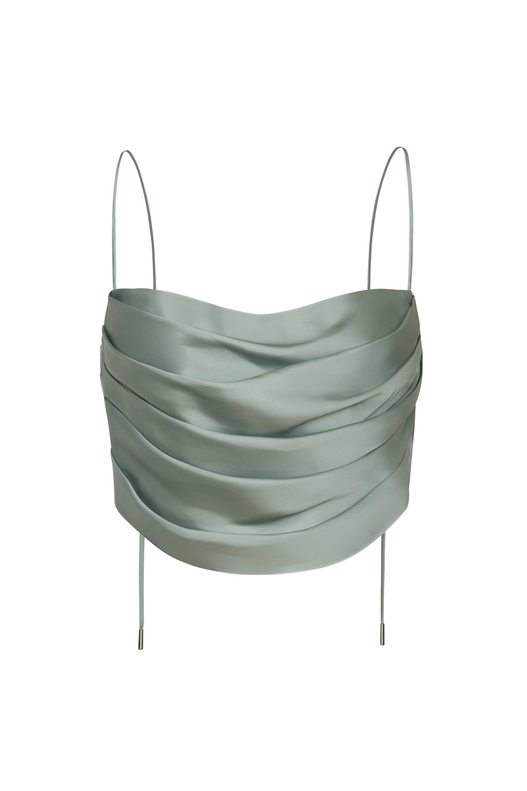 Andres Otalora Colombian Designer Top - Luxury Womenswear Andres Otalora luxury designer Top with bold silhouette in linen