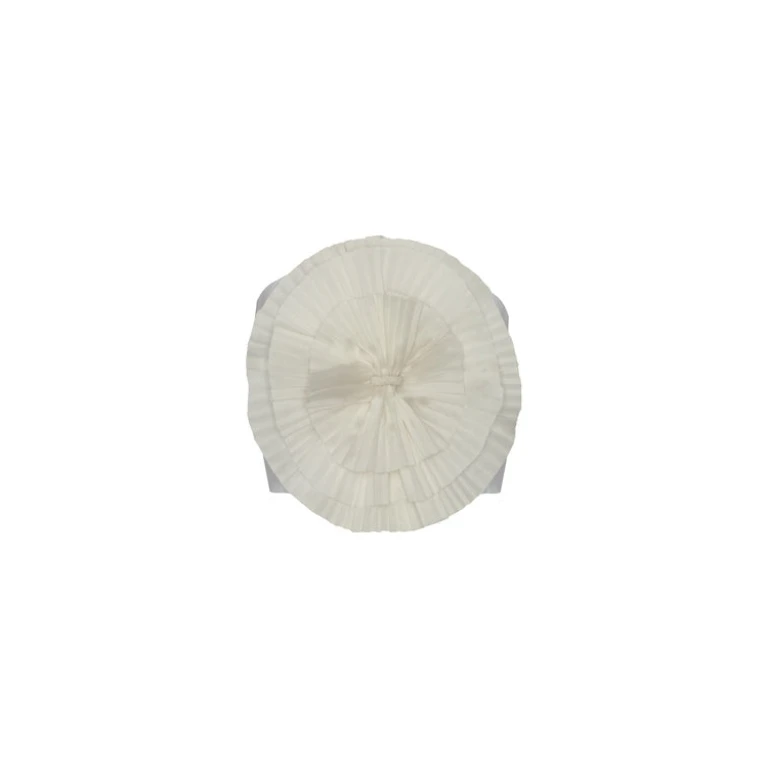 Andres Otalora luxury designer Top with bold silhouette in linen