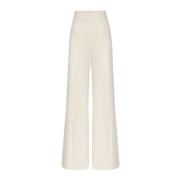 Andres Otalora luxury designer Pant with bold silhouette in linen