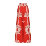 Andres Otalora Colombian Designer Pant - Luxury Womenswear Andres Otalora luxury designer Pant with bold silhouette in linen