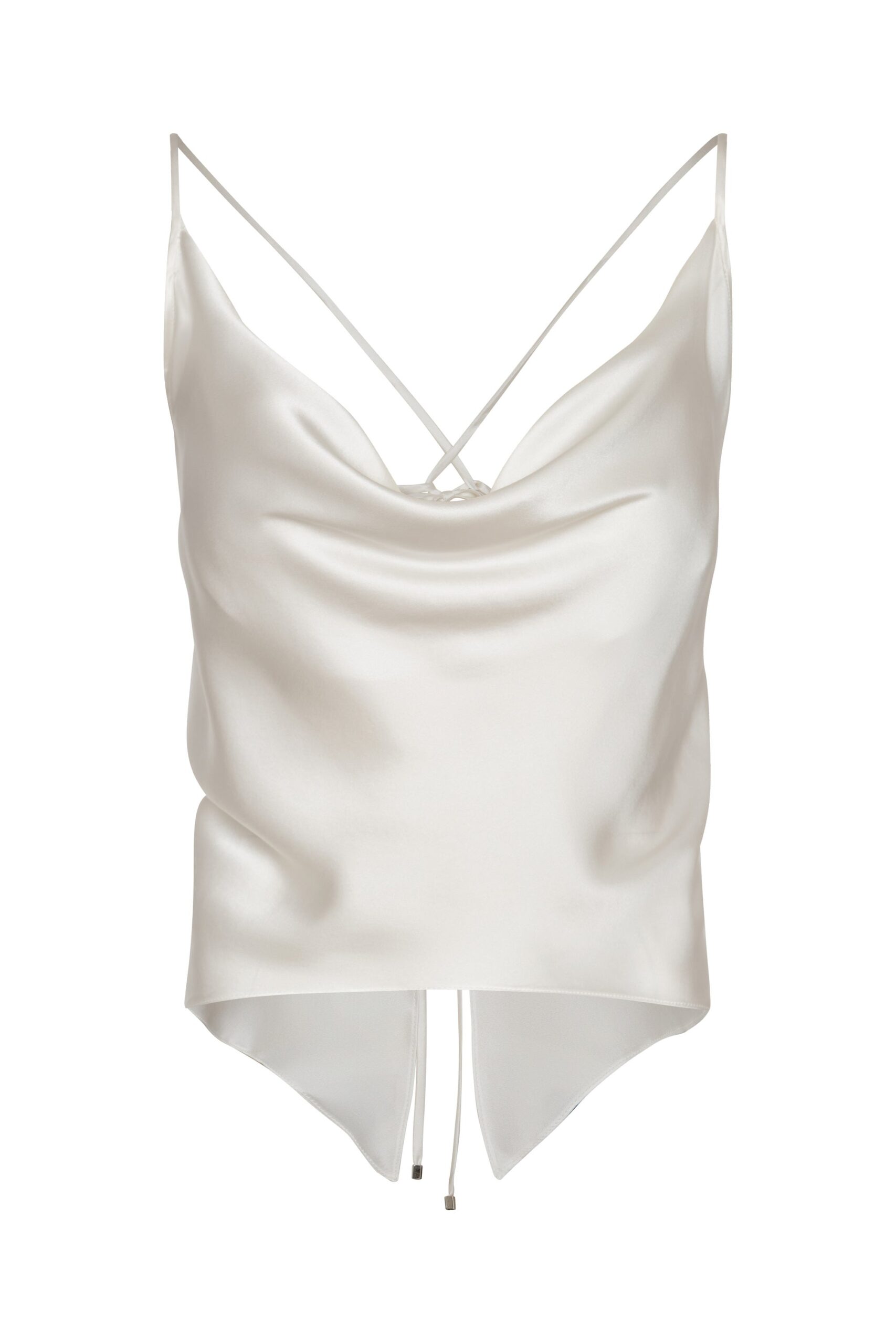 Andres Otalora Colombian Designer Top - Luxury Womenswear Andres Otalora luxury designer Top with bold silhouette in linen
