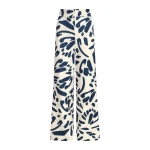 Andres Otalora Colombian Designer Pant - Luxury Womenswear Andres Otalora luxury designer Pant with bold silhouette in linen