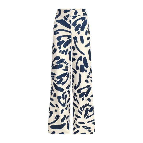Andres Otalora luxury designer Pant with bold silhouette in linen