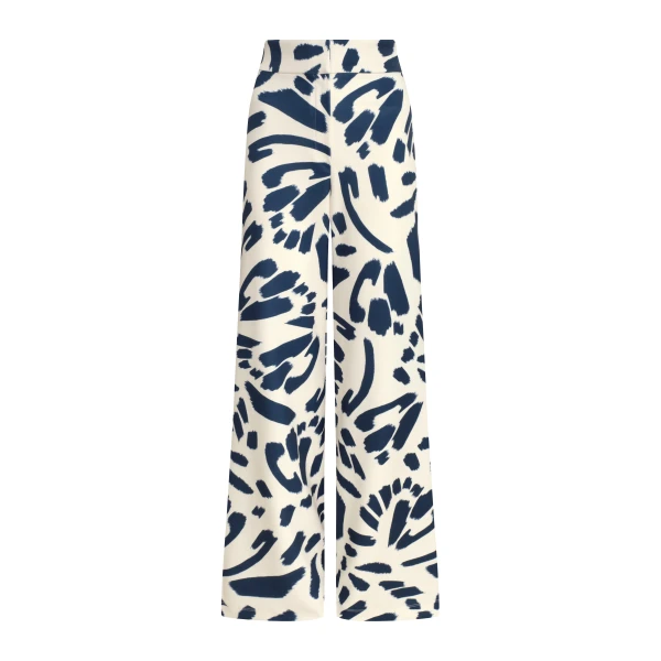 Andres Otalora luxury designer Pant with bold silhouette in linen