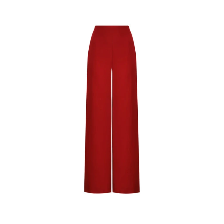 Andres Otalora luxury designer Pant with bold silhouette in linen