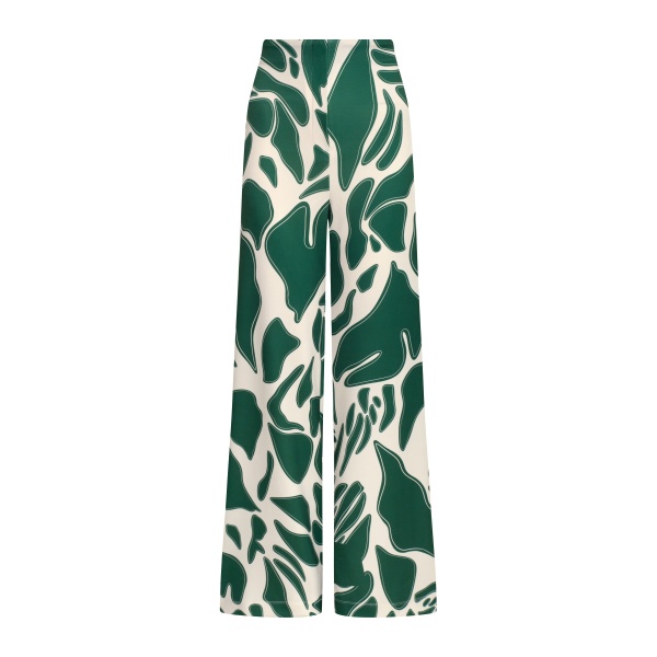 Andres Otalora luxury designer Pant with bold silhouette in linen