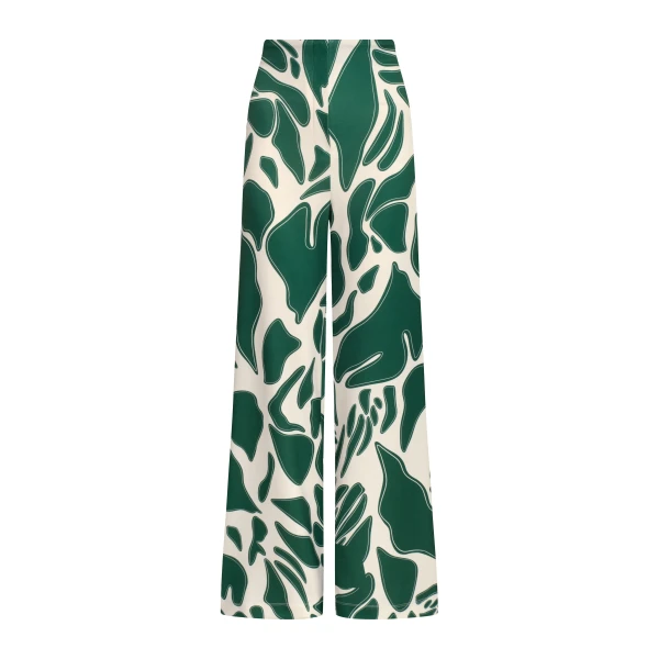Andres Otalora luxury designer Pant with bold silhouette in linen