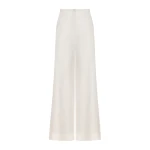 Andres Otalora Colombian Designer Pant - Luxury Womenswear Andres Otalora luxury designer Pant with bold silhouette in linen