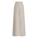 Andres Otalora Colombian Designer Pant - Luxury Womenswear Andres Otalora luxury designer Pant with bold silhouette in linen