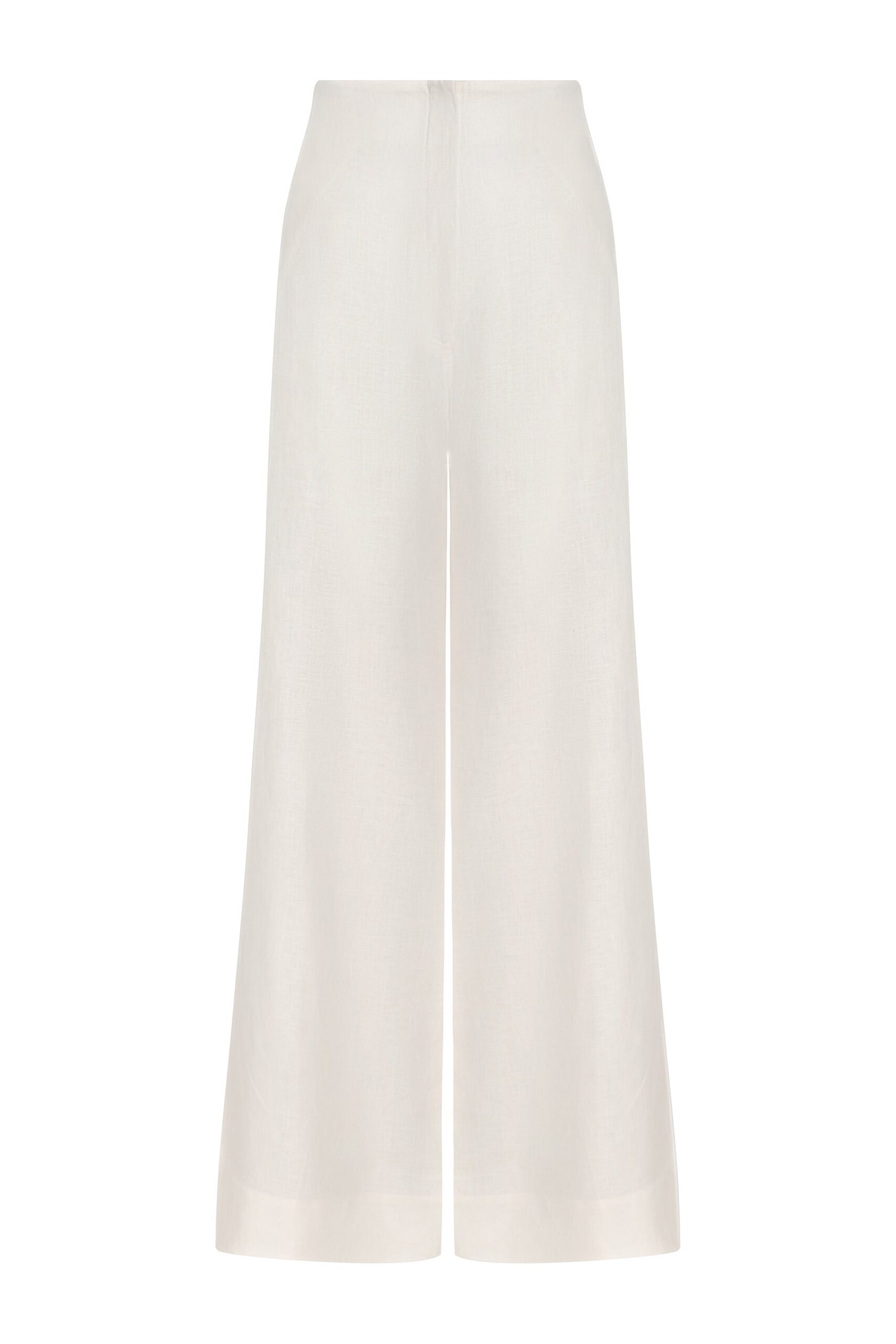 Andres Otalora Colombian Designer Pant - Luxury Womenswear Andres Otalora luxury designer Pant with bold silhouette in linen
