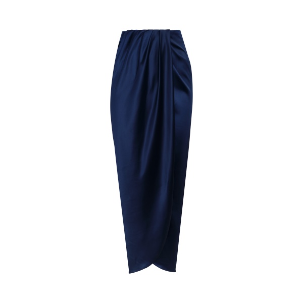 Andres Otalora luxury designer Skit with bold silhouette in linen
