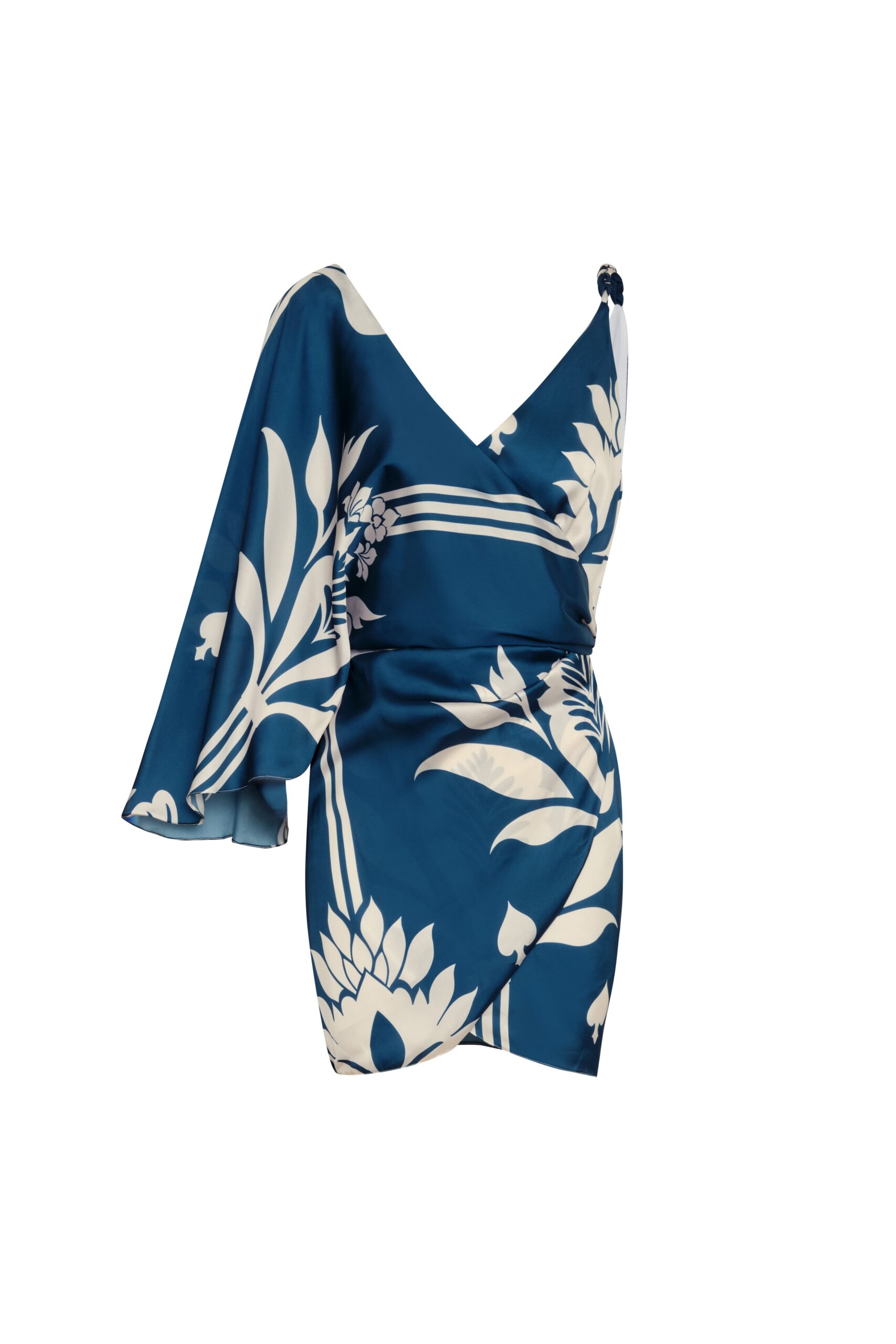 Andres Otalora Colombian Designer Dress - Luxury Womenswear Andres Otalora luxury designer Dress with bold silhouette in linen