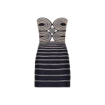 Andres Otalora Colombian Designer Dress - Luxury Womenswear Andres Otalora luxury designer Dress with bold silhouette in linen