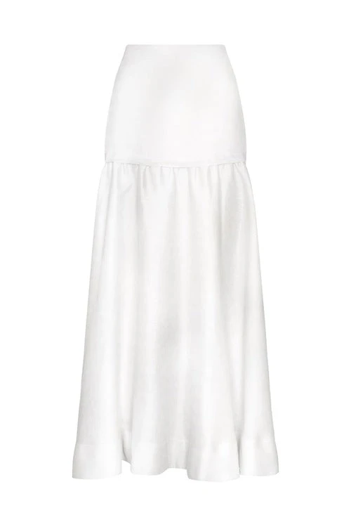 Andres Otalora Colombian Designer Skit - Luxury Womenswear Andres Otalora luxury designer Skit with bold silhouette in linen