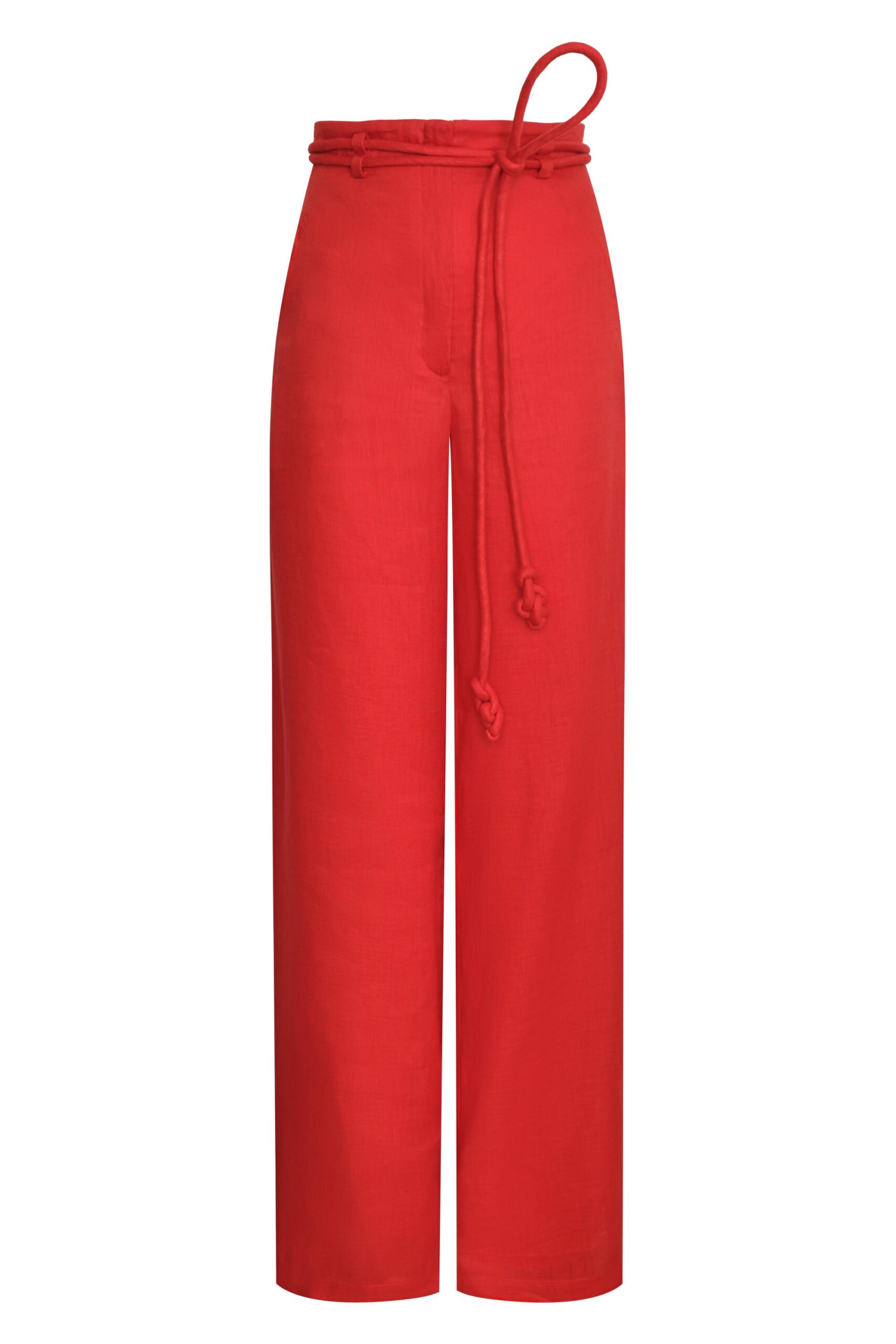 Andres Otalora Colombian Designer Pant - Luxury Womenswear Andres Otalora luxury designer Pant with bold silhouette in linen