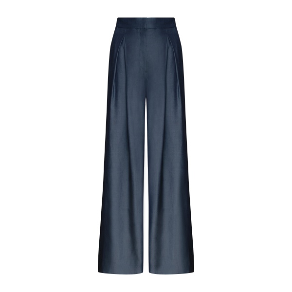 Andres Otalora luxury designer Pant with bold silhouette in linen