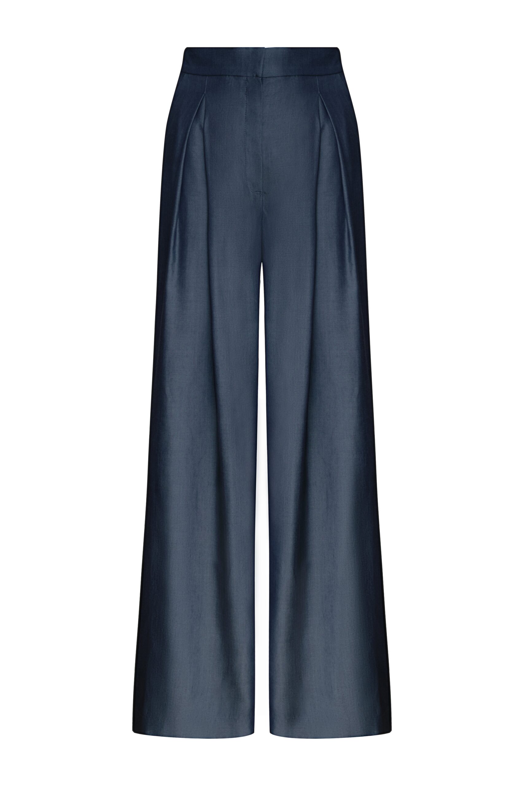 Andres Otalora Colombian Designer Pant - Luxury Womenswear Andres Otalora luxury designer Pant with bold silhouette in linen