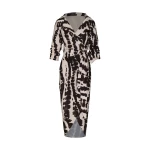 Andres Otalora luxury designer Dress with bold silhouette in linen