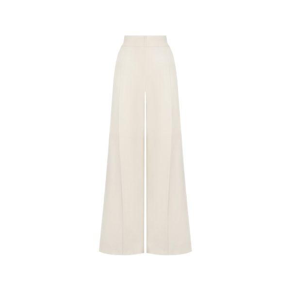 Andres Otalora luxury designer Pant with bold silhouette in linen
