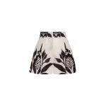 Andres Otalora luxury designer Short with bold silhouette in linen