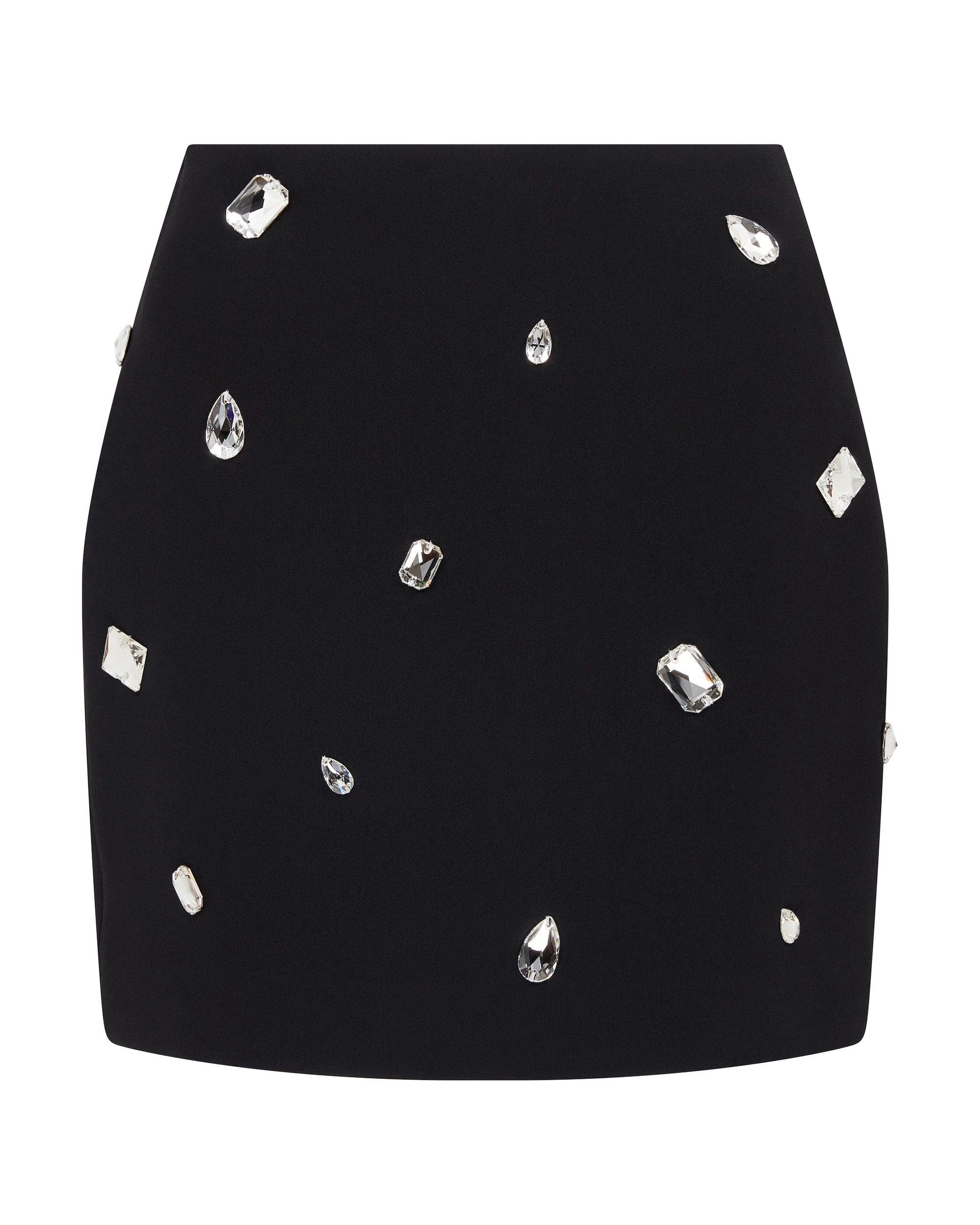 David Koma Crystal Embroidered Mini Skirt David Koma Crystal Embroidered Mini Skirt