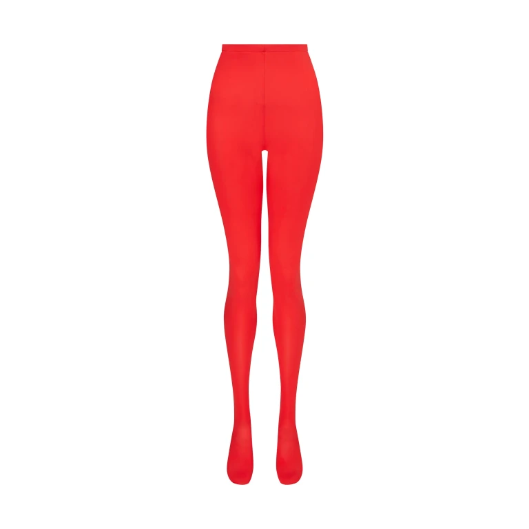 David Koma Red Leggings