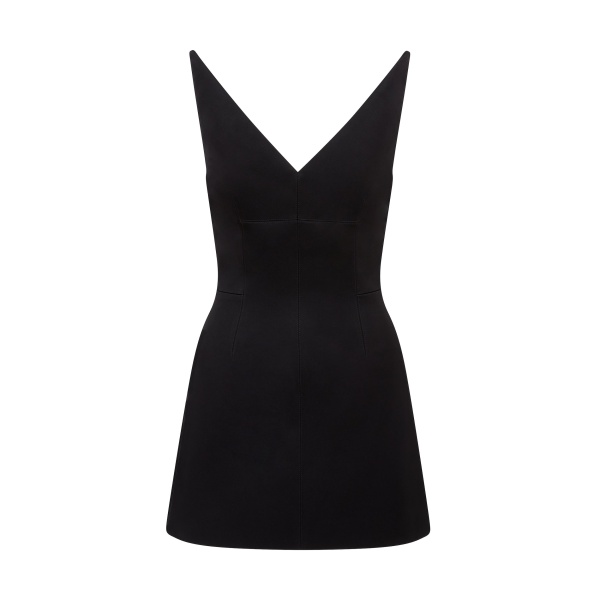 David Koma Structured V Neck Mini Dress