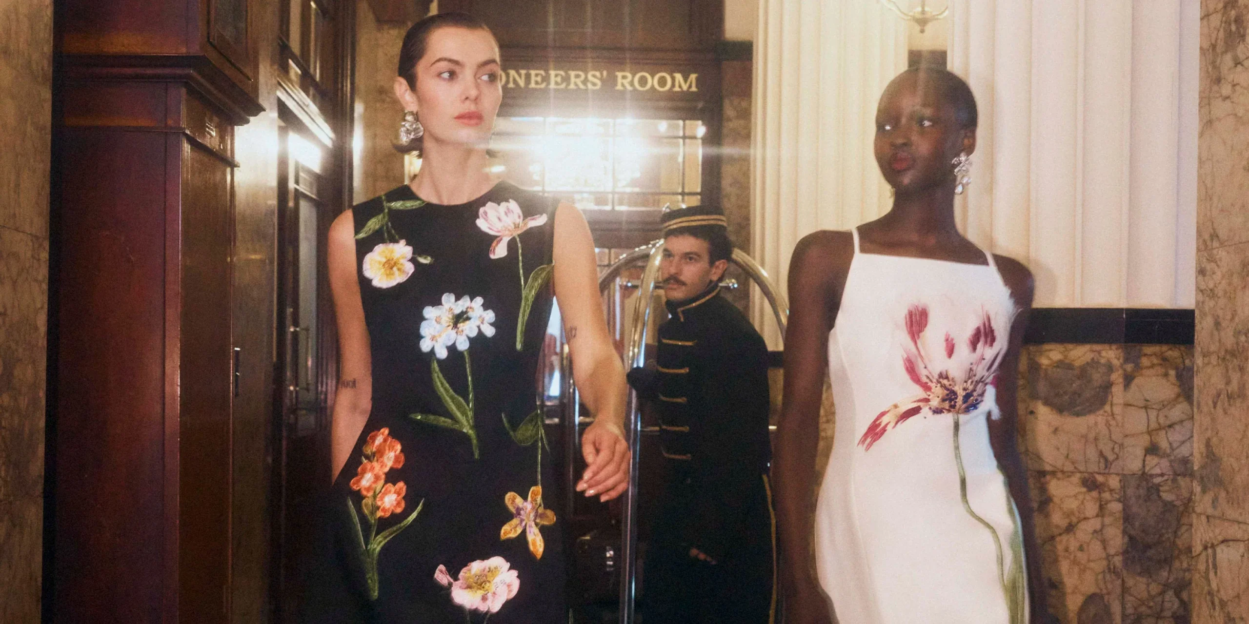 Exclusive Leo Lin dresses available on  Luxury Handbags July 2025 featuring elegant silhouettes and luxury details
