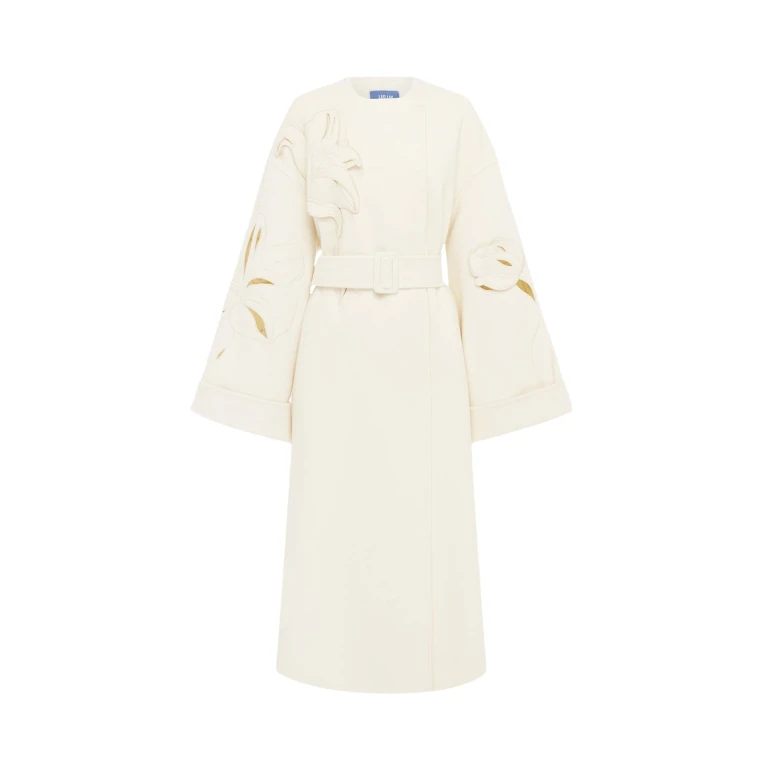 Leo Lin Blue Coats luxury Clothing from  Luxury Handbags Marketplace