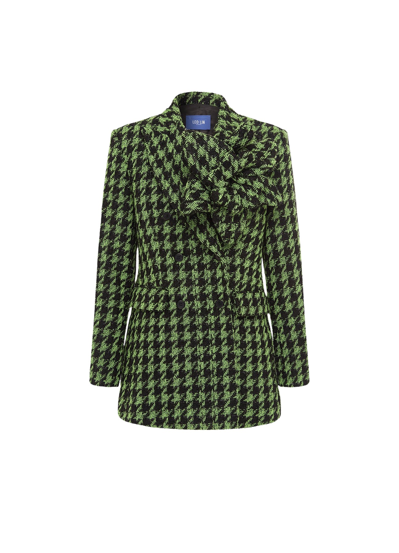 Leo Lin Jazlyn Tweed Blazer – Houndstooth