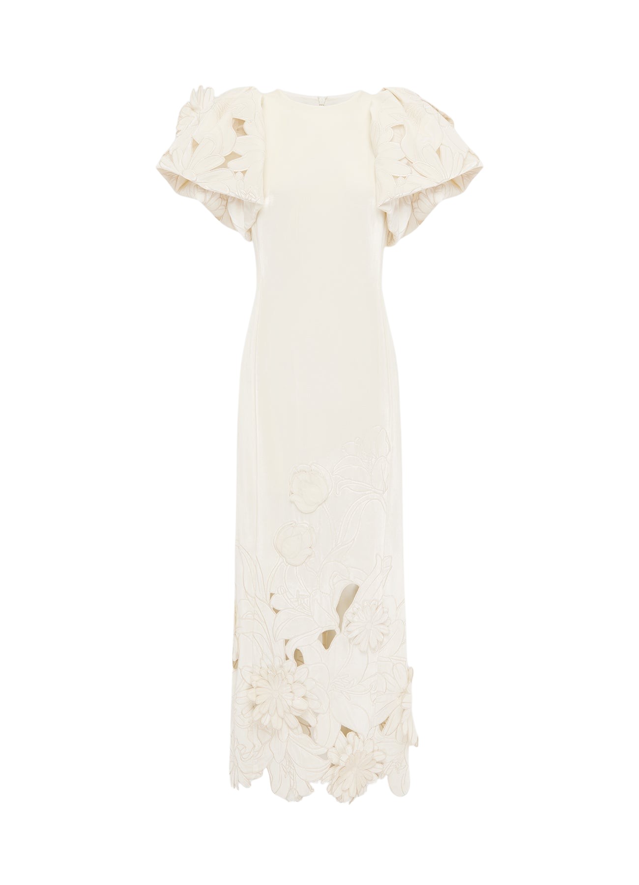 Leo Lin Lucinda Velvet Maxi Dress – Snow