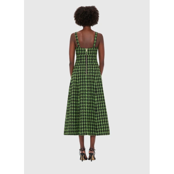 A-line midi skirt
