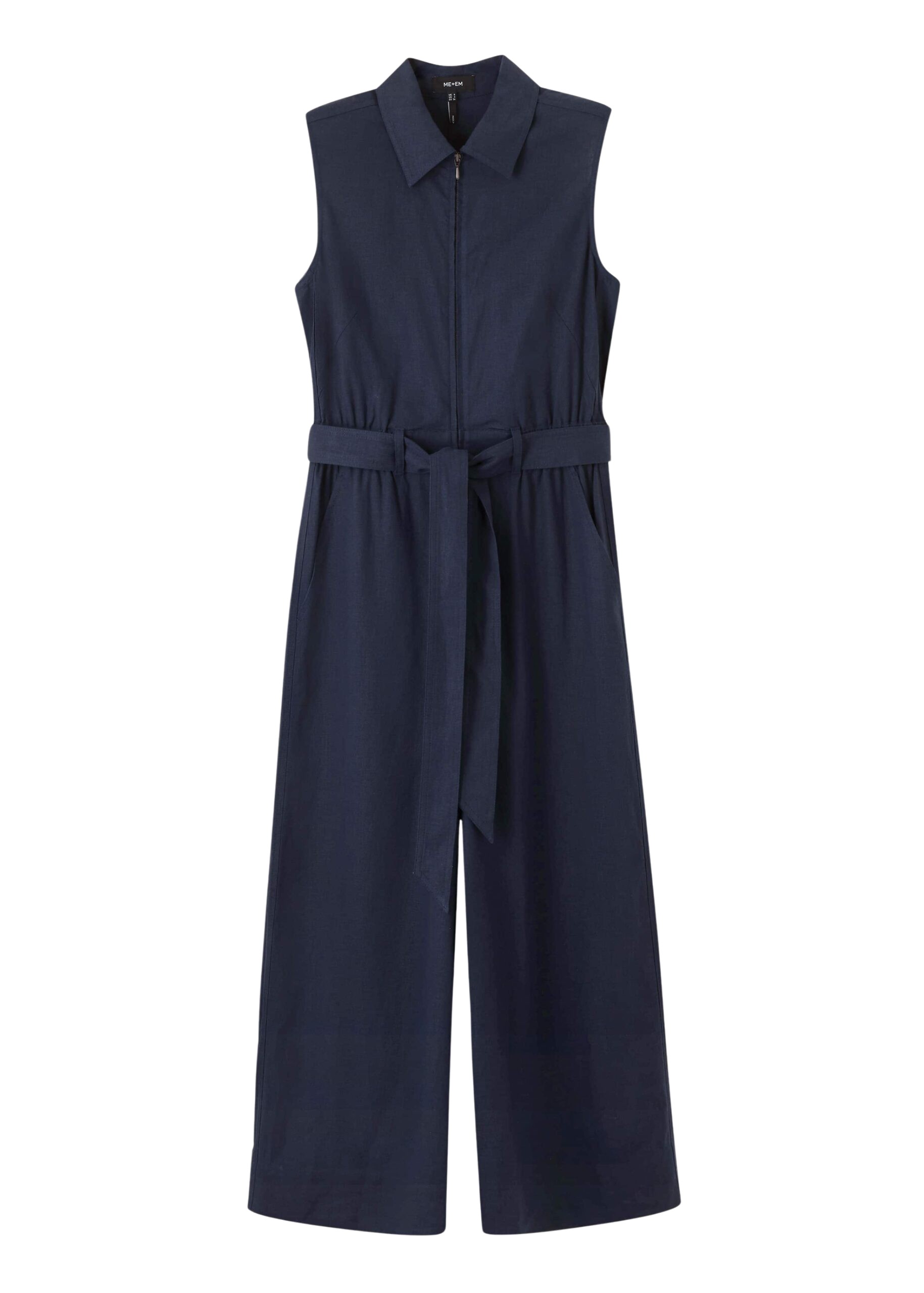 Me and Em Crease-Less Linen Sleeveless Jumpsuit + Belt
Crease-Less Linen