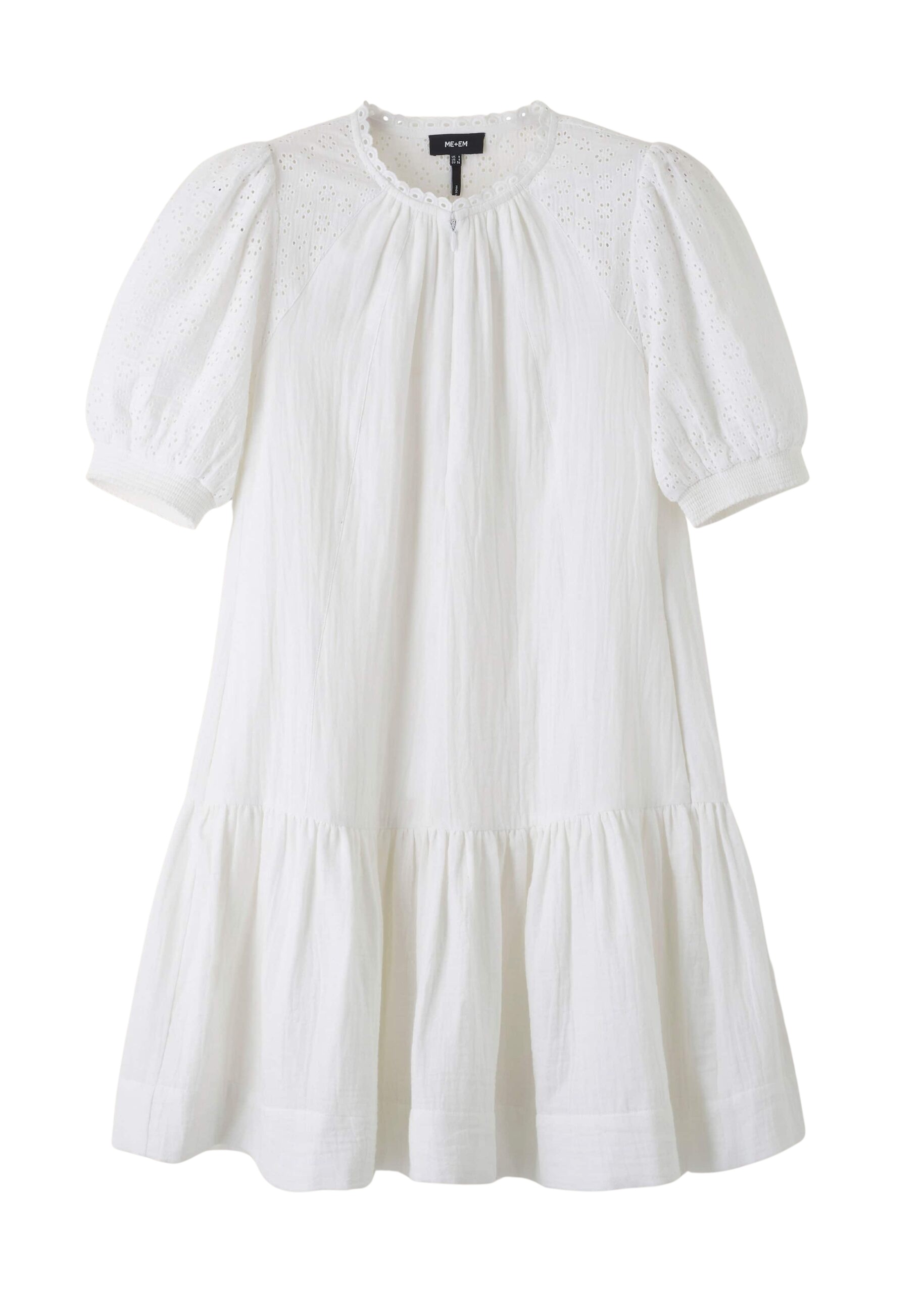 Me and Em Embroidered Cheesecloth Short Dress
Cotton Cheesecloth
