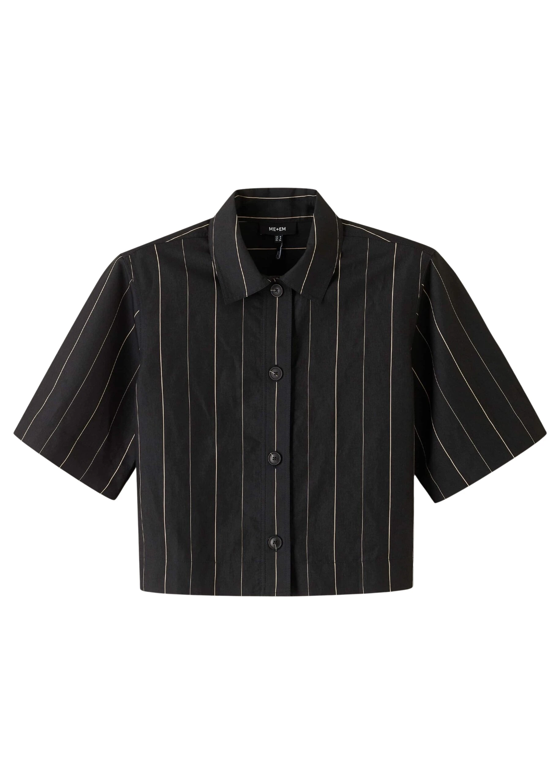 Me-and-Em-Fluid-Crop-Pinstripe-Shirt-Italian-Viscose-Blend-scaled24665_nobg Me and Em Tops luxury Clothing from Luxury Handbags Marketplace