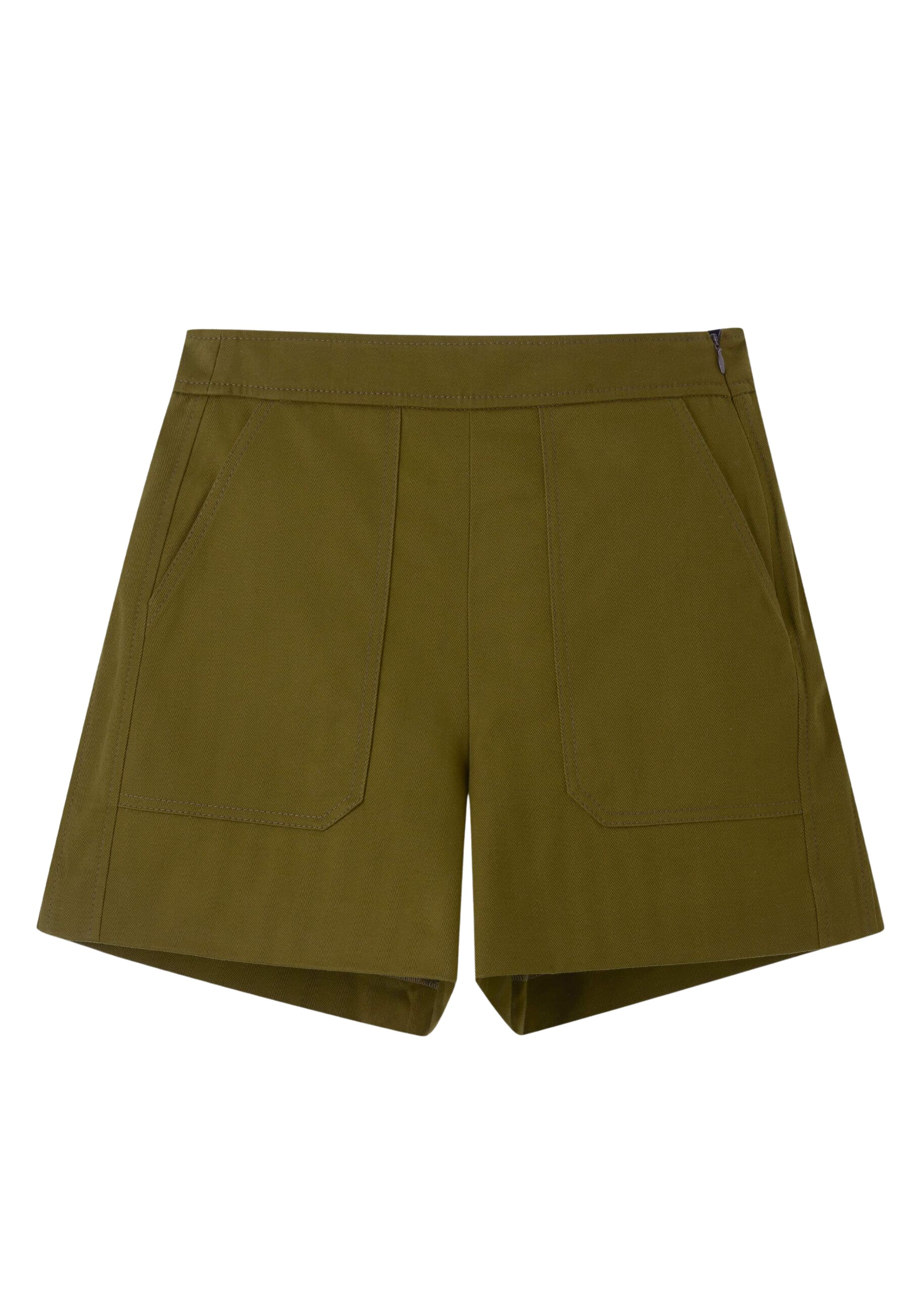 Me and Em Herringbone Patch Pocket Short
Stretch Organic Cotton Shorts