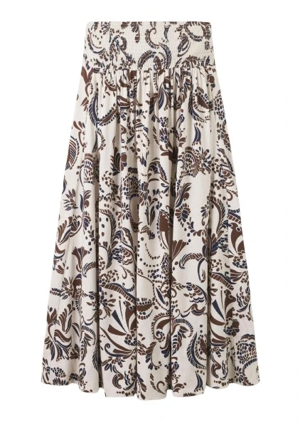 Me-and-Em-Silhouette-Print-Tiered-Maxi-Skirt-Printed-Cotton-Slub-Jersey-scaled36160_nobg Me and Em Skirts luxury Clothing from Luxury Handbags Marketplace