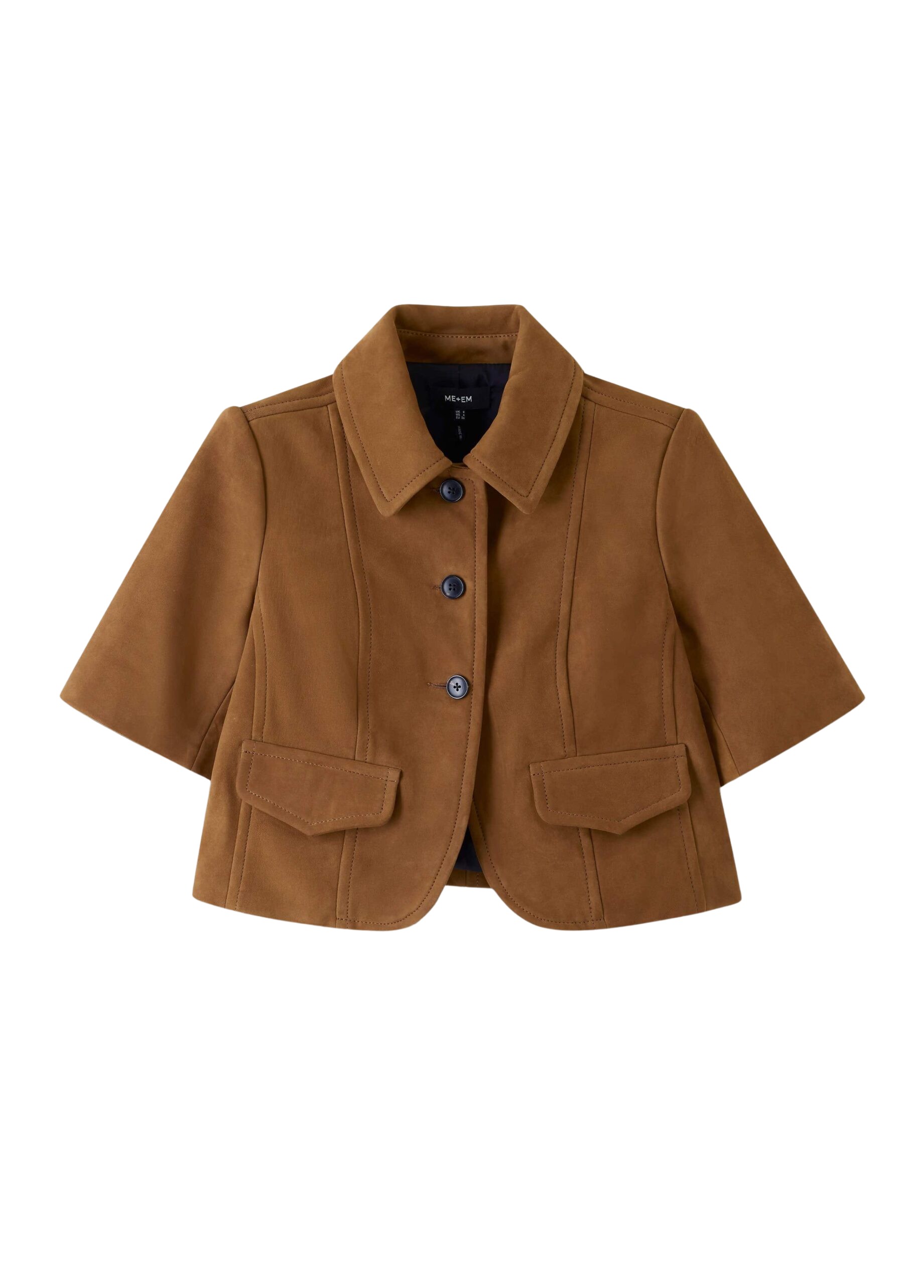 Me and Em The Everyday Short Sleeve Jacket
Nubuck Leather