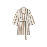 Oroton-Fiesta-Stripe-Robe70544_nobg Oroton Jackets luxury Clothing from Luxury Handbags Marketplace