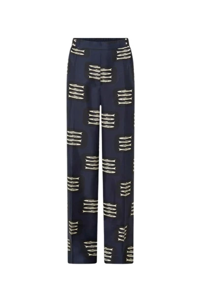 Oroton-Marine-Fish-Pj-Pant80724_nobg Oroton Pants luxury Clothing from Luxury Handbags Marketplace