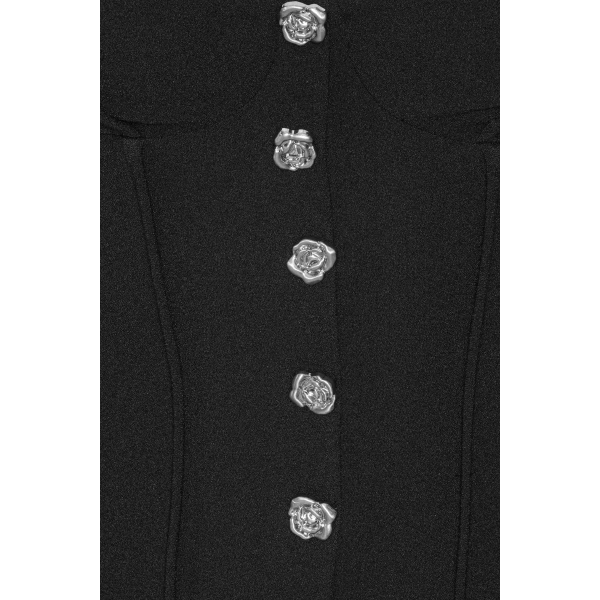 Rotate Black from  Luxury Handbags – bold silhouette in vibrant color
