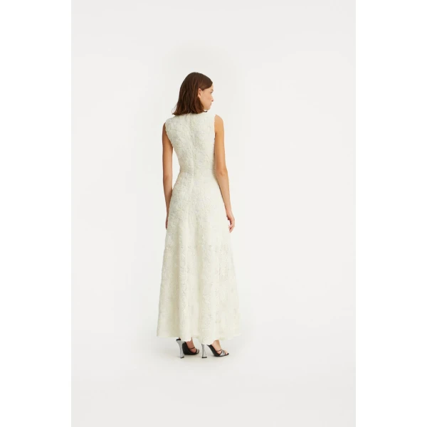 Rotate White from  Luxury Handbags – bold silhouette in vibrant color