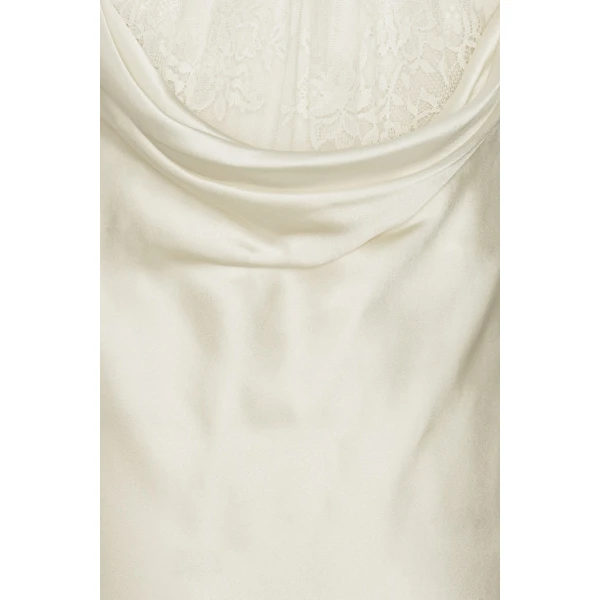 Rotate White from  Luxury Handbags – bold silhouette in vibrant color