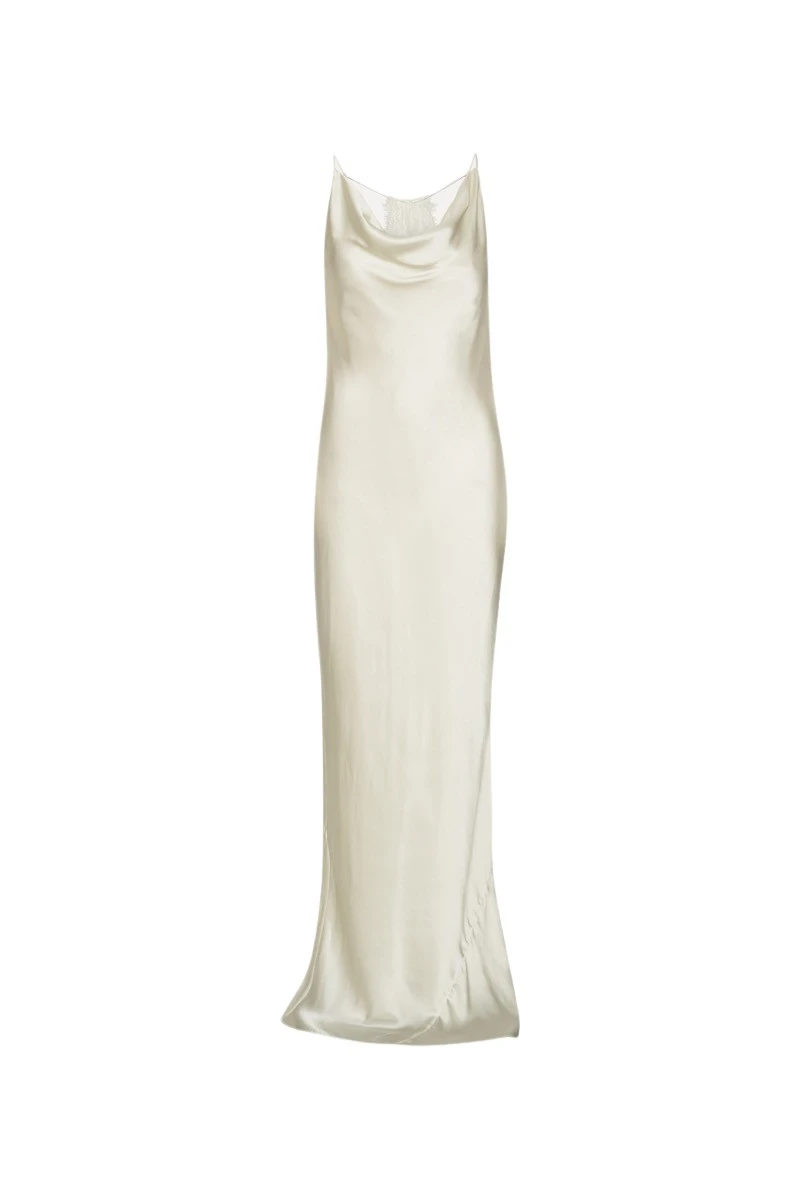 Rotate-Birger-Christensen-Maxi-Slip-Dress-Creme-White-dress-coveti-2025-824639_nobg Rotate White Dress luxury Clothing from Luxury Handbags Marketplace