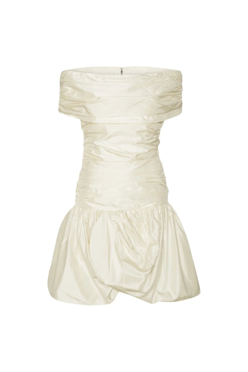 Rotate-Birger-Christensen-Off-Shoulder-Mini-Dress-Creme-White-dress-coveti-2025-1362164_nobg Rotate White Dress luxury Clothing from Luxury Handbags Marketplace